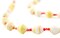 The Bead Chest Recycled Paper Bead Necklace from Uganda - Fair Trade African Jewelry (Cherry Cheesecake)